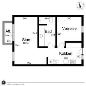 lejlighed i Odense C