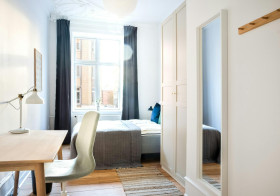 værelse i København N