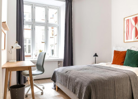 værelse i København N